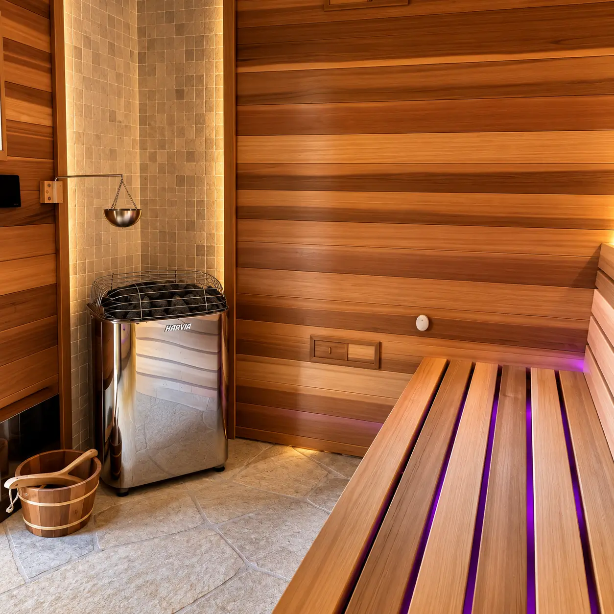 Cedar and Stone Sauna Slider 2