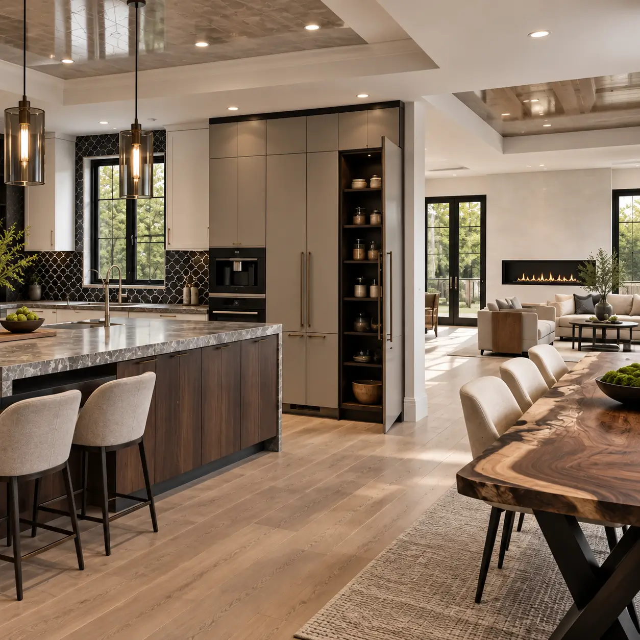 The Hillsborough Contemporary Kitchen Slider 3
