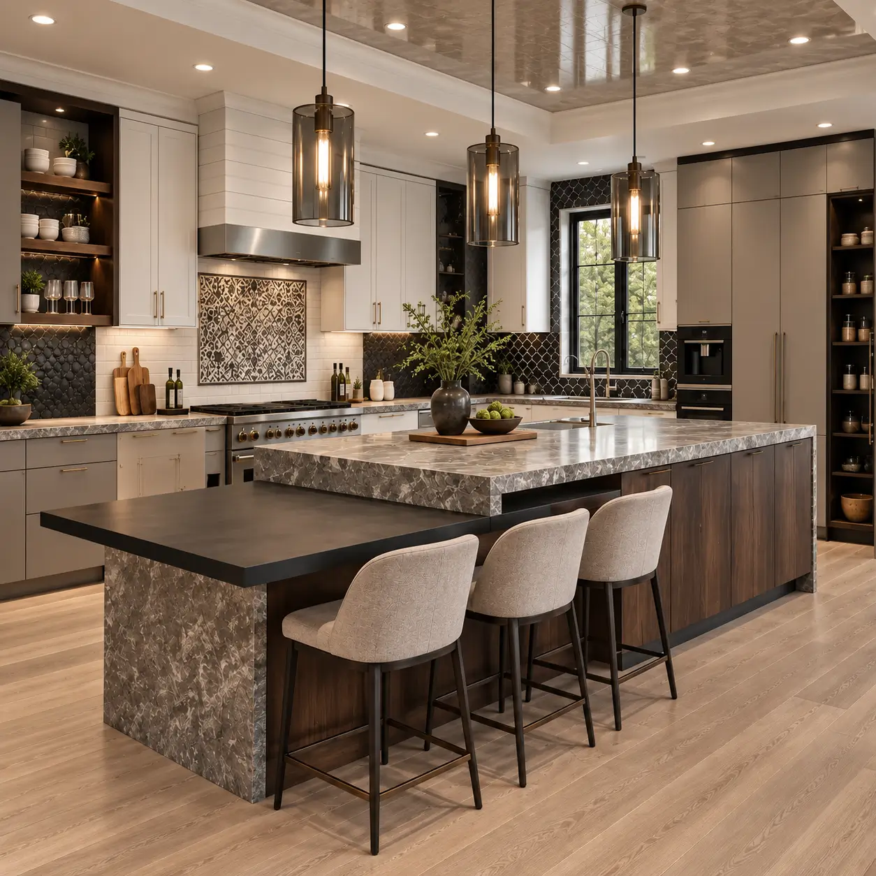 The Hillsborough Contemporary Kitchen Slider