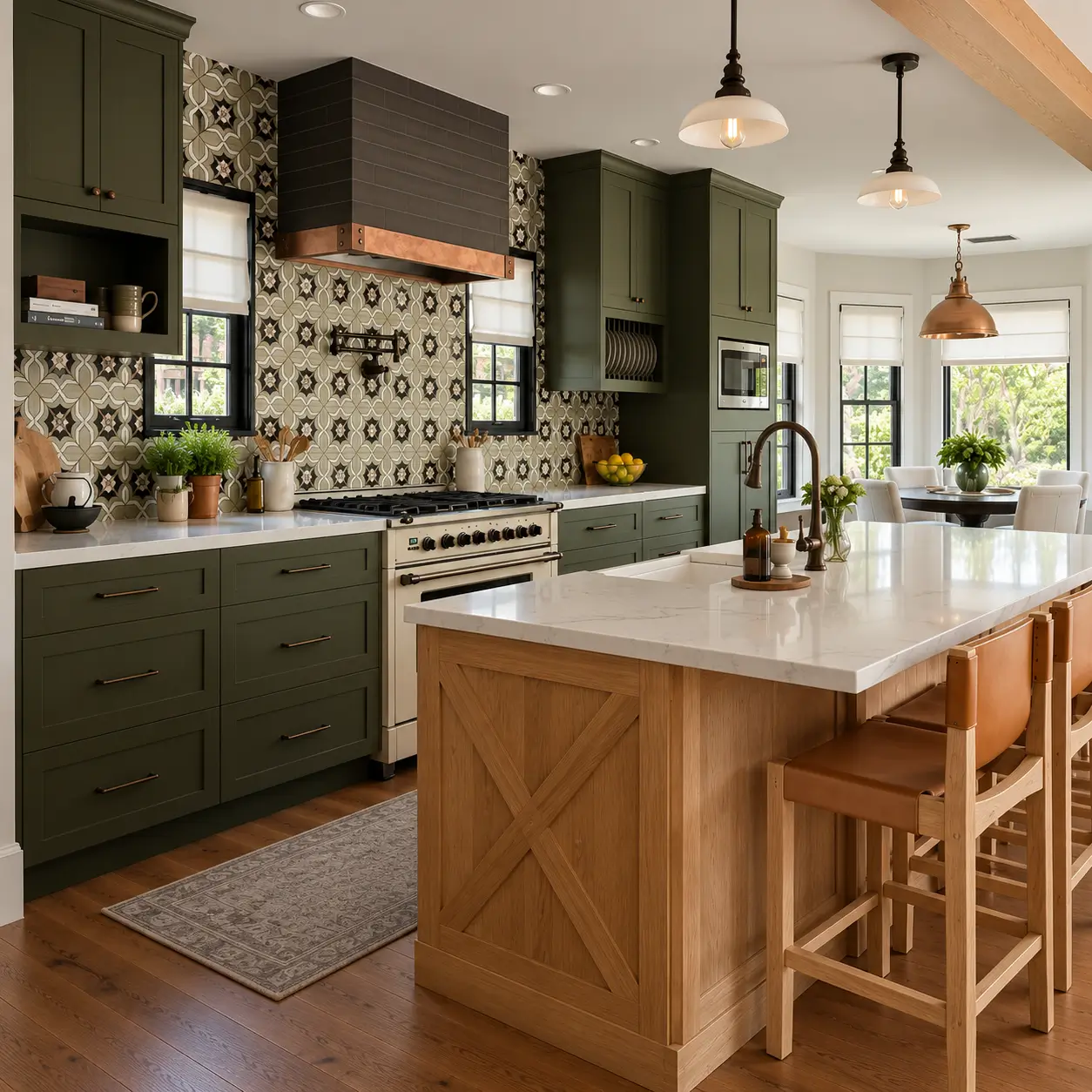 The Olive and Copper Kitchen Slider 2