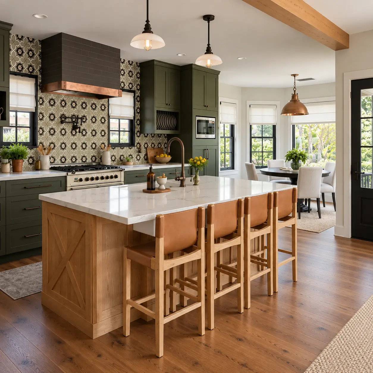 The Olive and Copper Kitchen Slider 3