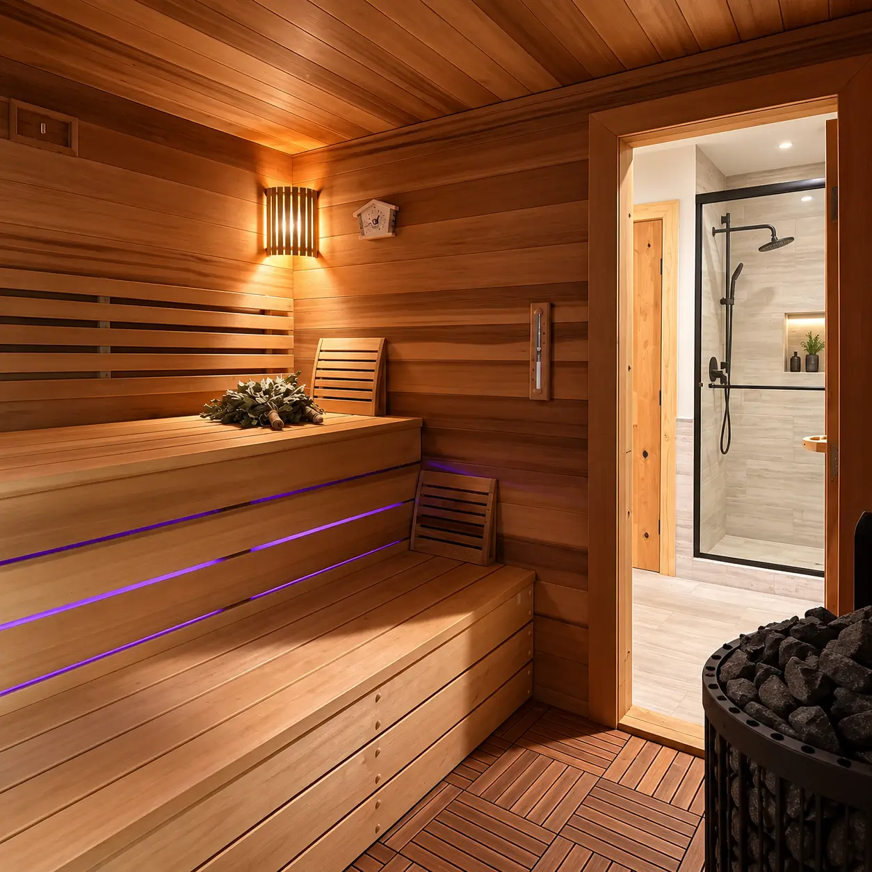 The Woodfired Cedar Sauna Slider 3